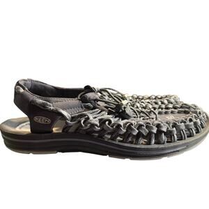 Keen Uneek Sandals, Steel Gray Drizzle, Men's Size 10